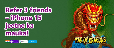 Weekly VIP Cashback Rebate promotion banner